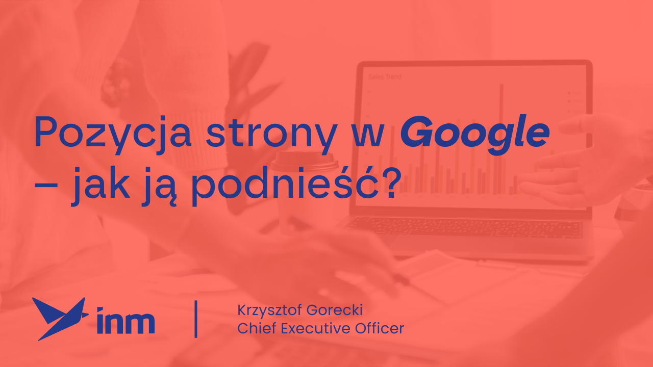 inm blog pink pozycja strony w google jak ja podniesc