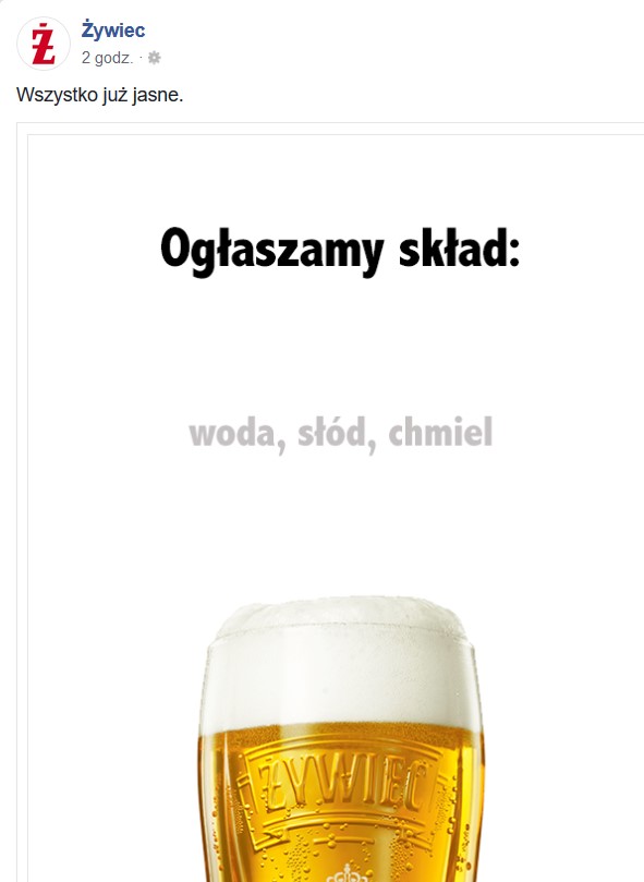 real-time marketing - reklama Żywca