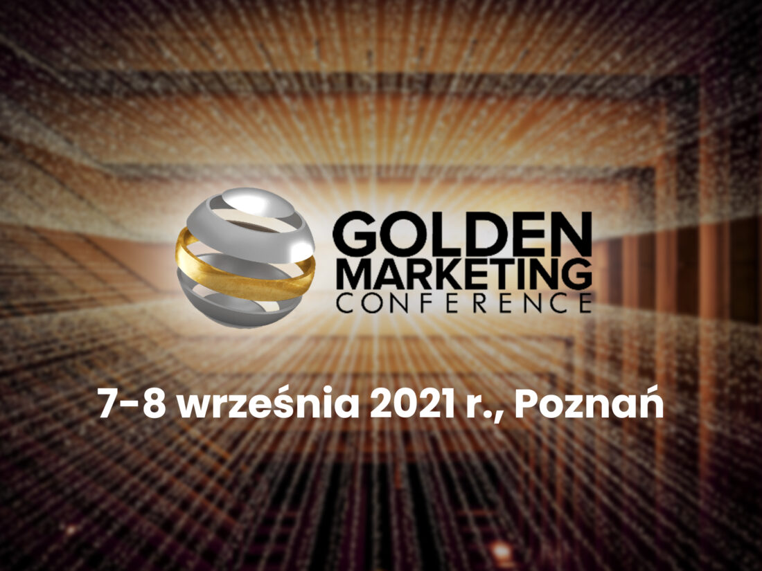 Zostaliśmy partnerem medialnym Golden Marketing Conference 2021! Agencja inmarketing