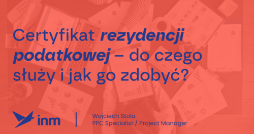 inm blog pink certyfikat rezydencji podatkowej do czego sluzy jak zdobyc