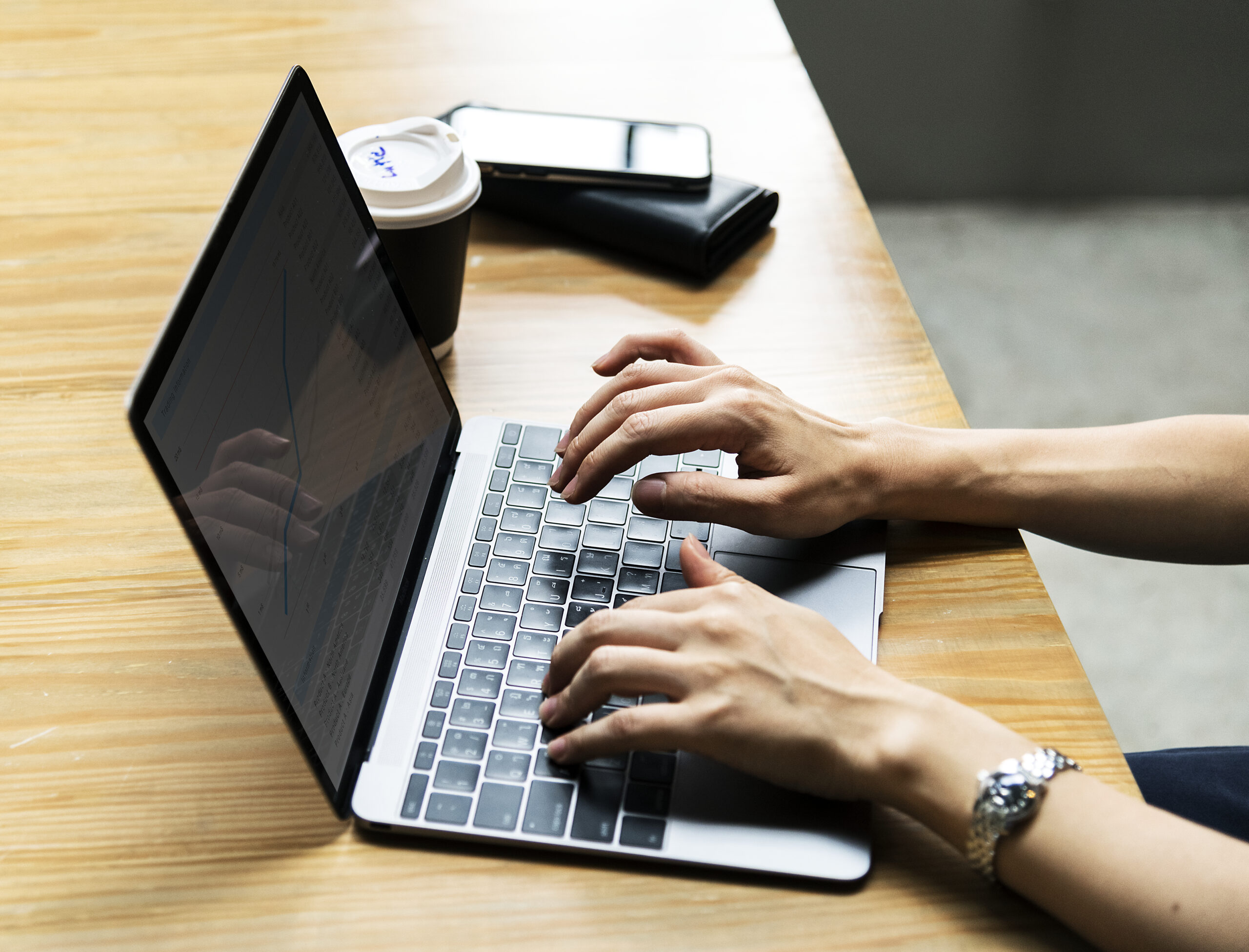 woman using laptop work scaled
