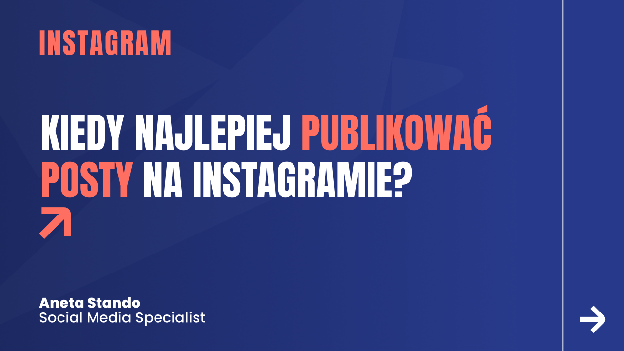 Kiedy najlepiej publikować posty na Instagramie?