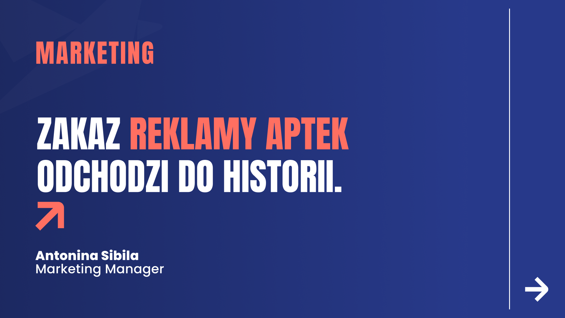 Zakaz reklamy aptek odchodzi do historii. Co musisz wiedzieć i jak przygotować się do zmiany?