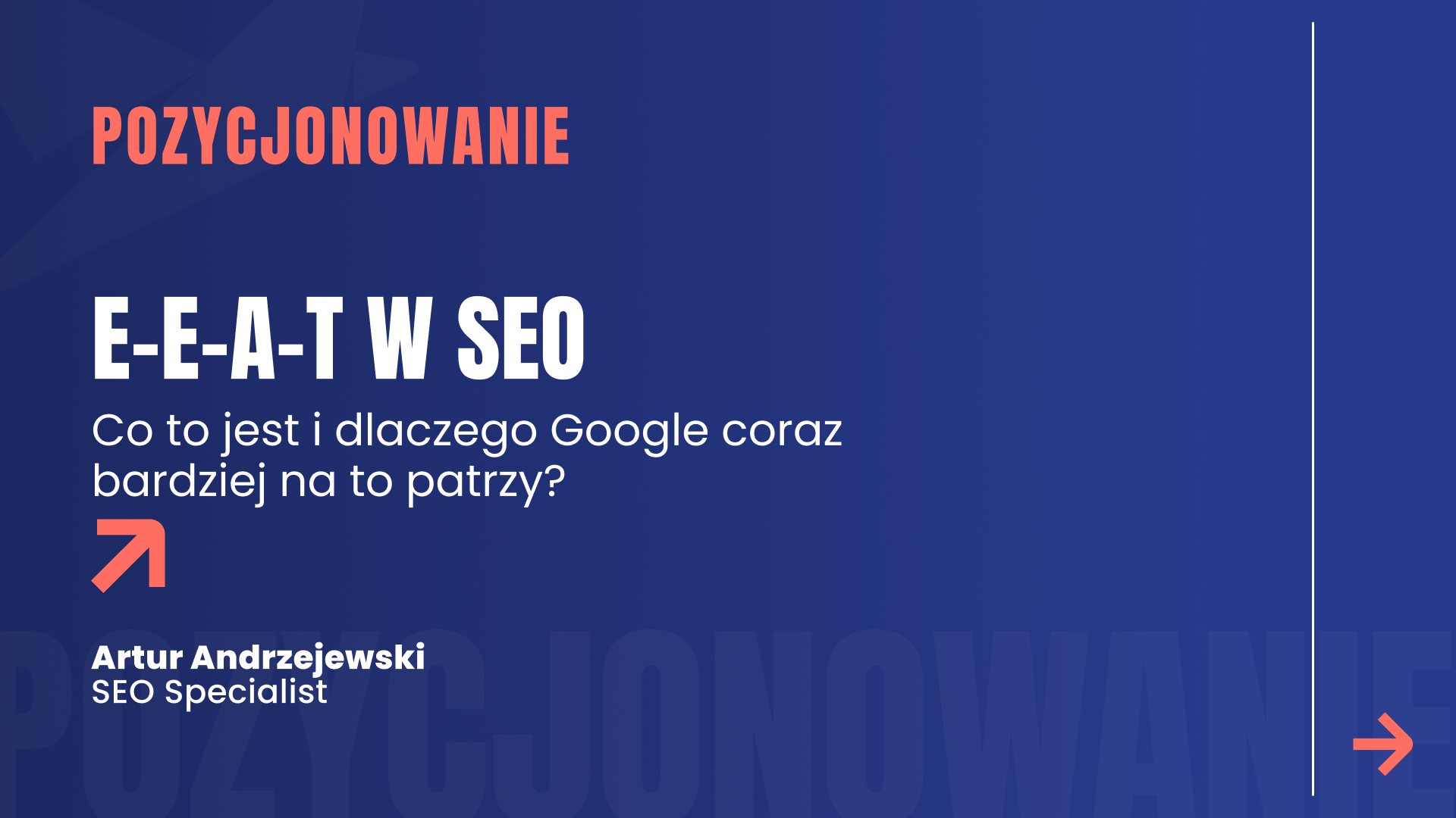 E-E-A-T w&nbsp;SEO – co&nbsp;to&nbsp;jest i&nbsp;dlaczego Google coraz bardziej na&nbsp;to&nbsp;patrzy?