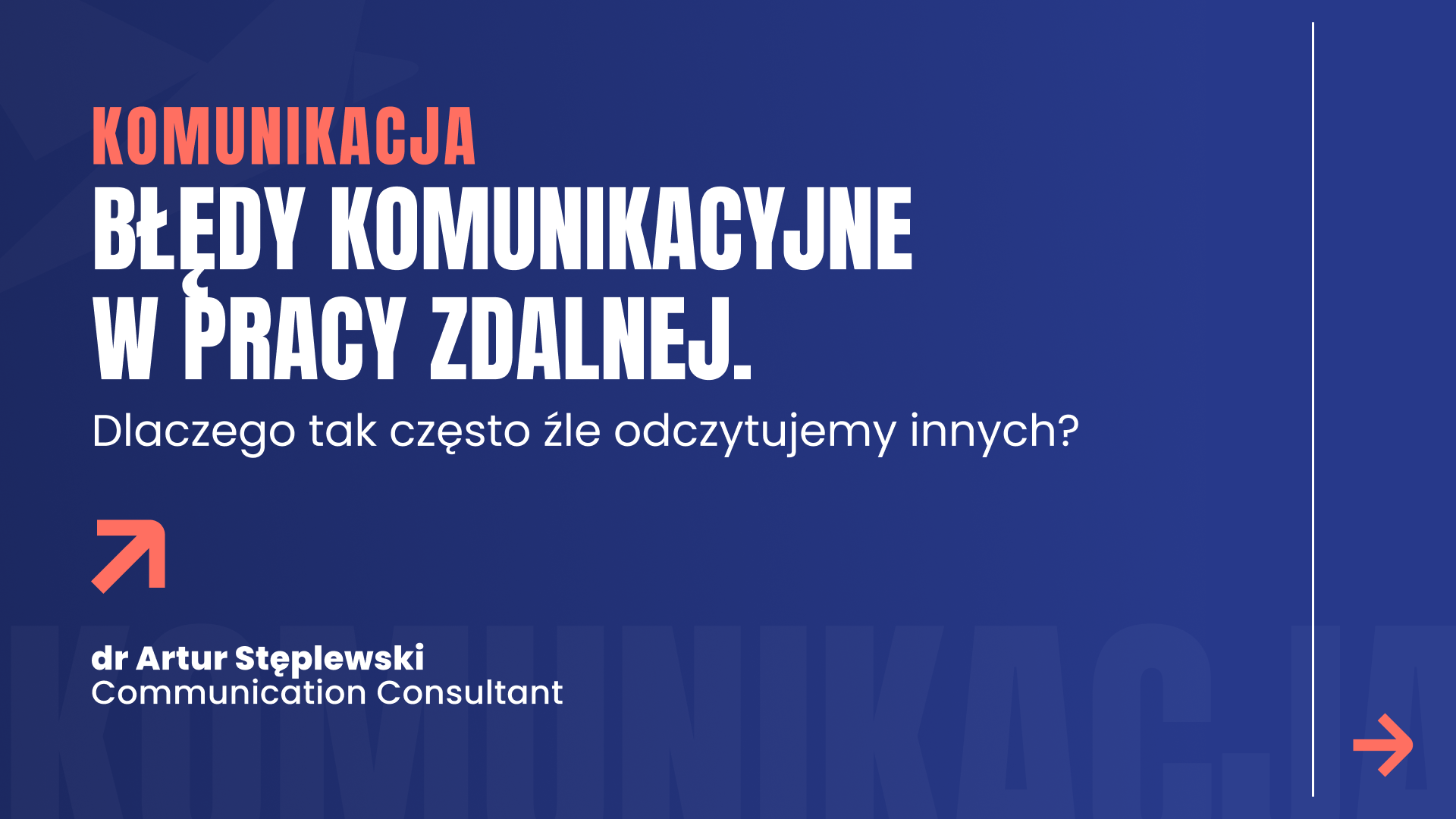Błędy komunikacyjne w pracy zdalnej. Dlaczego tak często źle odczytujemy innych?